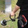 Cortador Aparador de Grama Planta Gramado Sem Fio Portatil Erva Daninha Galho Jardim Quintal Limpeza - 3