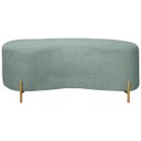 Ver imagem 3 de Puff Recamier Orgânico Maitê 1mt Quarto Loja Bouclê Verde Menta