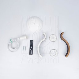 Pendente Luminária Desmontada Nacar Madeira Mdf 3 Unidades Cor:branco - 7