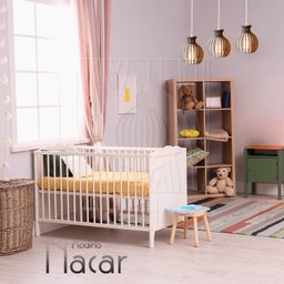 Pendente Luminária Desmontada Nacar Madeira Mdf 3 Unidades Cor:branco - 9