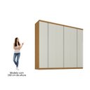 Ver mais imagens de Guarda-Roupa Casal 6 Portas Monte Carlo Yescasa
