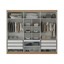 Ver imagem 5 de Guarda-Roupa Casal 6 Portas Monte Carlo Yescasa
