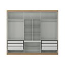 Ver imagem 6 de Guarda-Roupa Casal 6 Portas Monte Carlo Yescasa