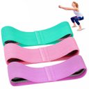 Ver imagem 4 de Kit 3 Hip Mini Band Pilates Yoga Fisioterapia Alongamento