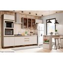 Ver imagem 4 de Paneleiro de Cozinha Modulado Connect 3 Portas (2 Fornos) 71.5cm Off White - Henn