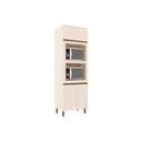 Ver imagem 1 de Paneleiro de Cozinha Modulado Connect 3 Portas (2 Fornos) 71.5cm Off White - Henn