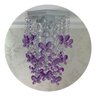 Lustre Plafon Luminária de Teto Decoração Quarto Tema Infantil Bebê Menina Borboletas Lilás 17x25cm - 1