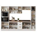 Ver imagem 5 de Cozinha Completa Modulada 6 Peças Provençal/Americano Branco/Ébano