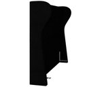 Ver mais imagens de Kit Cabeceira Cama Box Queen 160 Cm Madrid com Puff Recamier Santorini Bouclê Preto - Lyam Decor