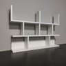 Nicho Prateleira Suspenso para Quarto Zeus Solutions Slim - Branco - 1
