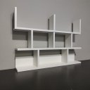 Ver imagem 1 de Nicho Prateleira Suspenso para Quarto Zeus Solutions Slim - Branco