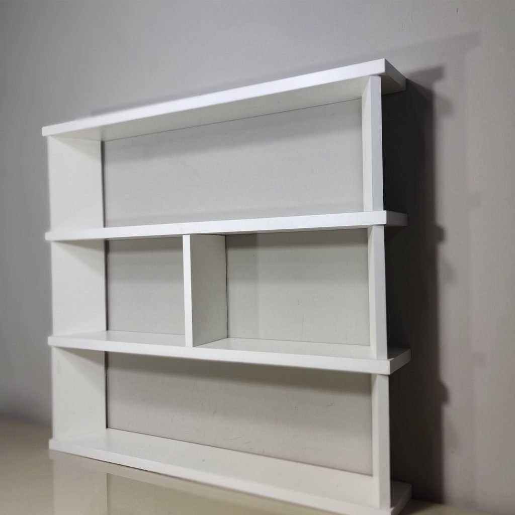 Nicho Prateleira Suspenso para Quarto Zeus Solutions Slim - Branco - 3