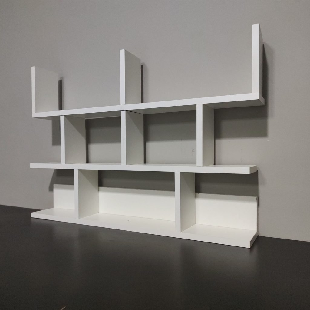 Nicho Prateleira Suspenso para Quarto Zeus Solutions Slim - Branco - 2