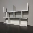 Ver imagem 2 de Nicho Prateleira Suspenso para Quarto Zeus Solutions Slim - Branco