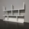 Nicho Prateleira Suspenso para Quarto Zeus Solutions Slim - Branco - 2
