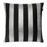 Kit 3 Almofadas Composê Preto e Prata Listrado e Geométrico - 4