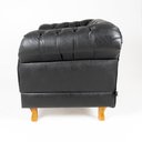 Ver imagem 4 de Poltrona Chesterfield Capitone Couro Eco Preto Decorativa / Sala, Tv, Estar, Recepção