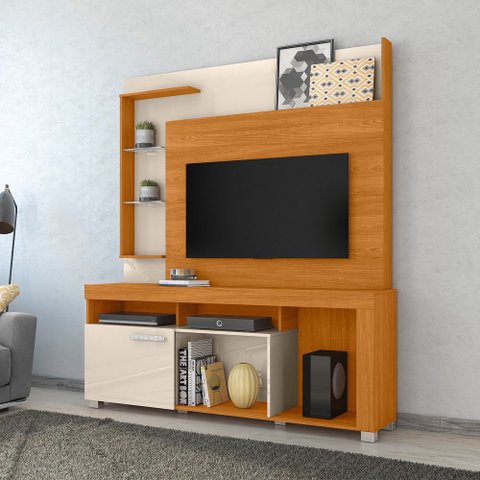 Home Theater Ícaro Cinamomo Off White Madetec