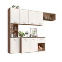 Ver imagem 1 de Cozinha Suspensa com Balcão 180cm Mila - Ssx Multicoisas