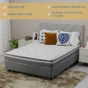 Ver imagem 3 de Conjunto Box Casal Mola Ensacada Prodormir Akira (138x188x46cm)