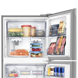 Refrigerador Panasonic BT41 2 Portas Frost Free 387 Litros Aço Escovado 220V NR-BT41PD1XB - 6