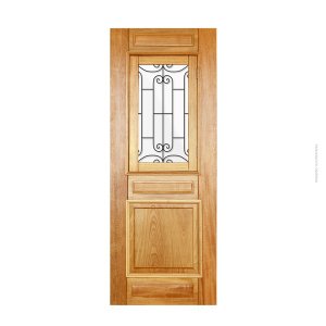 Folha de Porta 210x90 Cm Tauari Alteza com Grade Mapaf