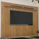 Ver imagem 1 de Estante Home Suspenso Frisado Para TV Até 75 Polegadas Curitiba sem Nicho Valdemóveis