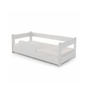 Ver imagem 4 de Cama Infantil Montessoriana com Colchão Baby Grade de Segurança - Branco