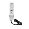 Torre De Tomada Retrátil Multiplug 3 Tomadas 10a - Branco - 4