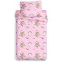 Ver imagem 1 de Jogo de Lençol Solteiro Jolitex 3 Peças 300 Fios 88x188x30cm - Barbie Rs