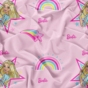 Ver imagem 4 de Jogo de Lençol Solteiro Jolitex 3 Peças 300 Fios 88x188x30cm - Barbie Rs