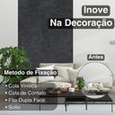 Ver imagem 5 de Piso Vinílico em Manta Pvc Preto Branco Dama ou Cimento 1x1m Cor:branco