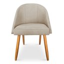 Ver imagem 4 de Kit 02 Cadeiras Jantar Bela Suede Pés Palito Castanho Pallazio