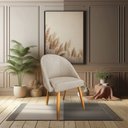 Ver imagem 2 de Kit 02 Cadeiras Jantar Bela Suede Pés Palito Castanho - Pallazio Bege