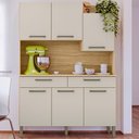 Ver imagem 2 de Kit Cozinha 6p 2g 132 Cm Modena Freijo Soft Ktp Freijo Soft