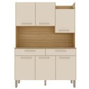 Ver imagem 1 de Kit Cozinha 6p 2g 132 Cm Modena Freijo Soft Ktp Freijo Soft