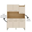 Ver imagem 3 de Kit Cozinha 6p 2g 132 Cm Modena Freijo Soft Ktp Freijo Soft
