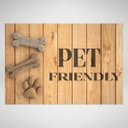 Ver imagem 2 de Tapete Porta Entrada Decorativo Antiderrapante 65x45 Pet Friendly