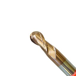 Fresa Topo Esférico Metal Duro 4,0mm - 2 Cortes com 55hrc - 3