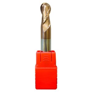 Fresa Topo Esférico Metal Duro 4,0mm - 2 Cortes com 55hrc