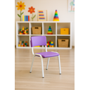 Ver imagem 1 de Cadeira Infantil Iso Roxa Brinquedoteca Escolas Ecomhome