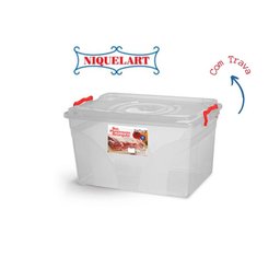Caixa para Mantimentos Box Master 20 Litros com Trava Niquelart - 2