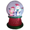 Ver imagem 3 de Bola Noel e Amigos Inflável com Luz Flocos de Neve Led Natal Decoração Natalina