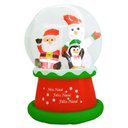 Ver imagem 2 de Bola Noel e Amigos Inflável com Luz Flocos de Neve Led Natal Decoração Natalina