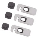 Ver imagem 1 de Trava de Segurança Gaveta Armario Geladeira Kit 3 Unidades Bebe Criança Porta Multiuso Fechadura Seg