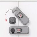 Ver imagem 3 de Trava de Segurança Gaveta Armario Geladeira Kit 3 Unidades Bebe Criança Porta Multiuso Fechadura Seg