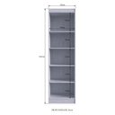 Ver imagem 4 de Guarda-roupas Solteiro 2 Portas Multimóveis Cr35217