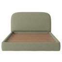 Ver imagem 7 de Cama Casal Flutuante com Cabeceira 140cm Aura W01 Bouclê Oliva - Lyam Decor
