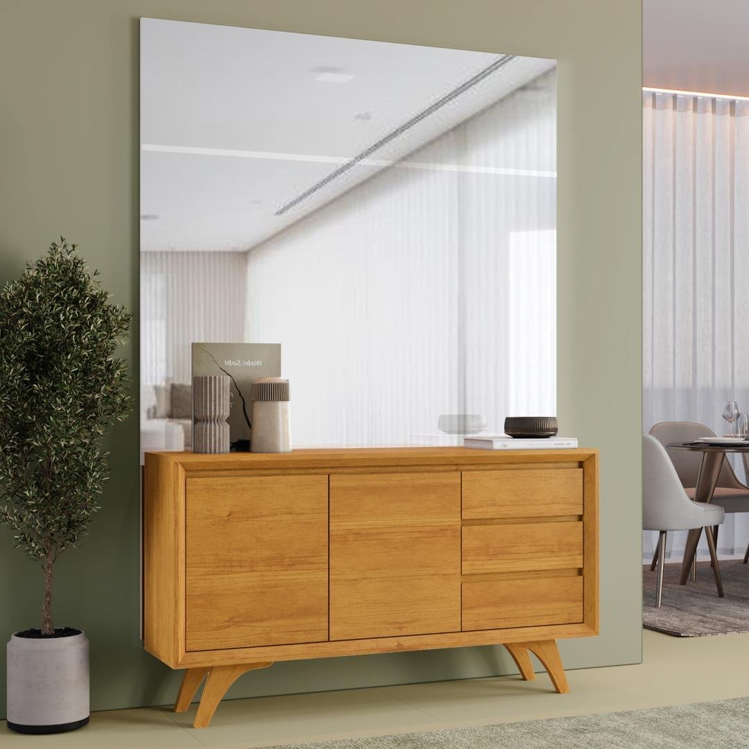 Buffet Vertex 2 Portas 3 Gavetas Naturalle - 4