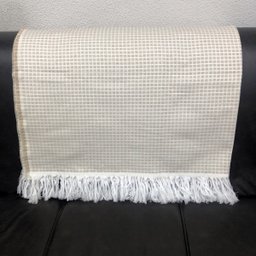 Peseira Sala Cama Sofá 2,10m X 45cm Jacquard Decorativa - 4